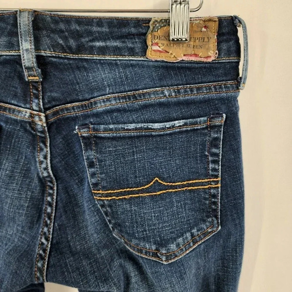 Ralph Lauren Denim & Supply Women's Skinny Step Hem‎ Classic Jeans Size 27 - Picture 6 of 12